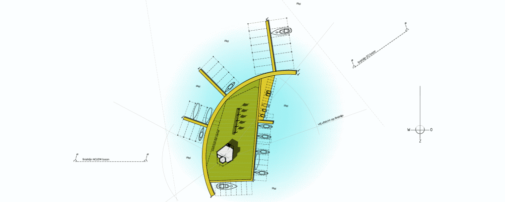 ontwerp nieuwe inrichting van het eiland