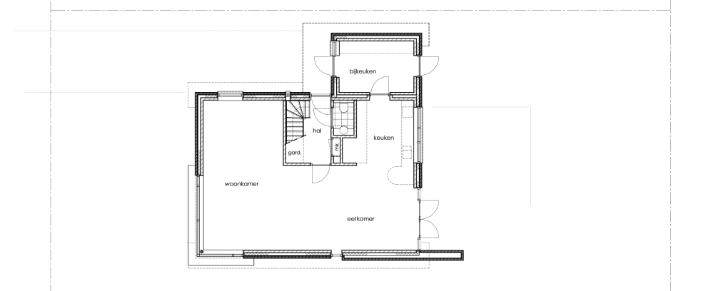 Plattegrond begane grond