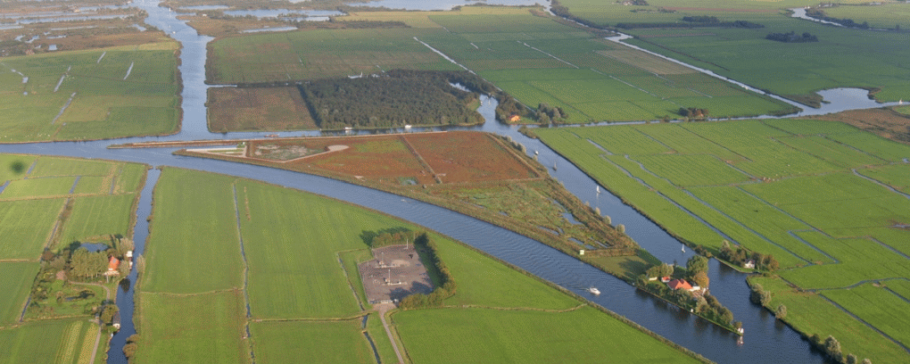 Luchtfoto Trije Hus