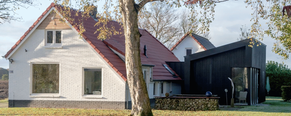 Foto detail aanbouw