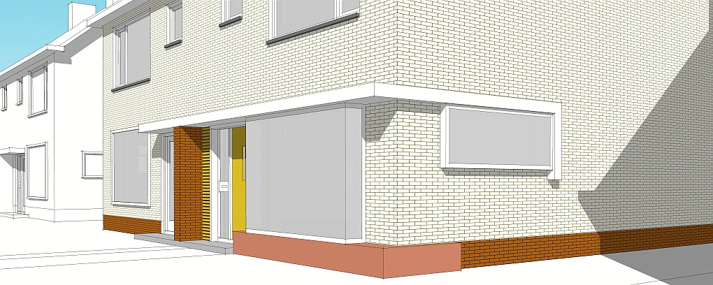 Impressie hoekdetail